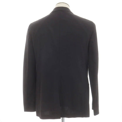 [New] SLOWEAR Stretch Wool Nylon Casual Jacket Black [50] [Condition Rank N] [Men&