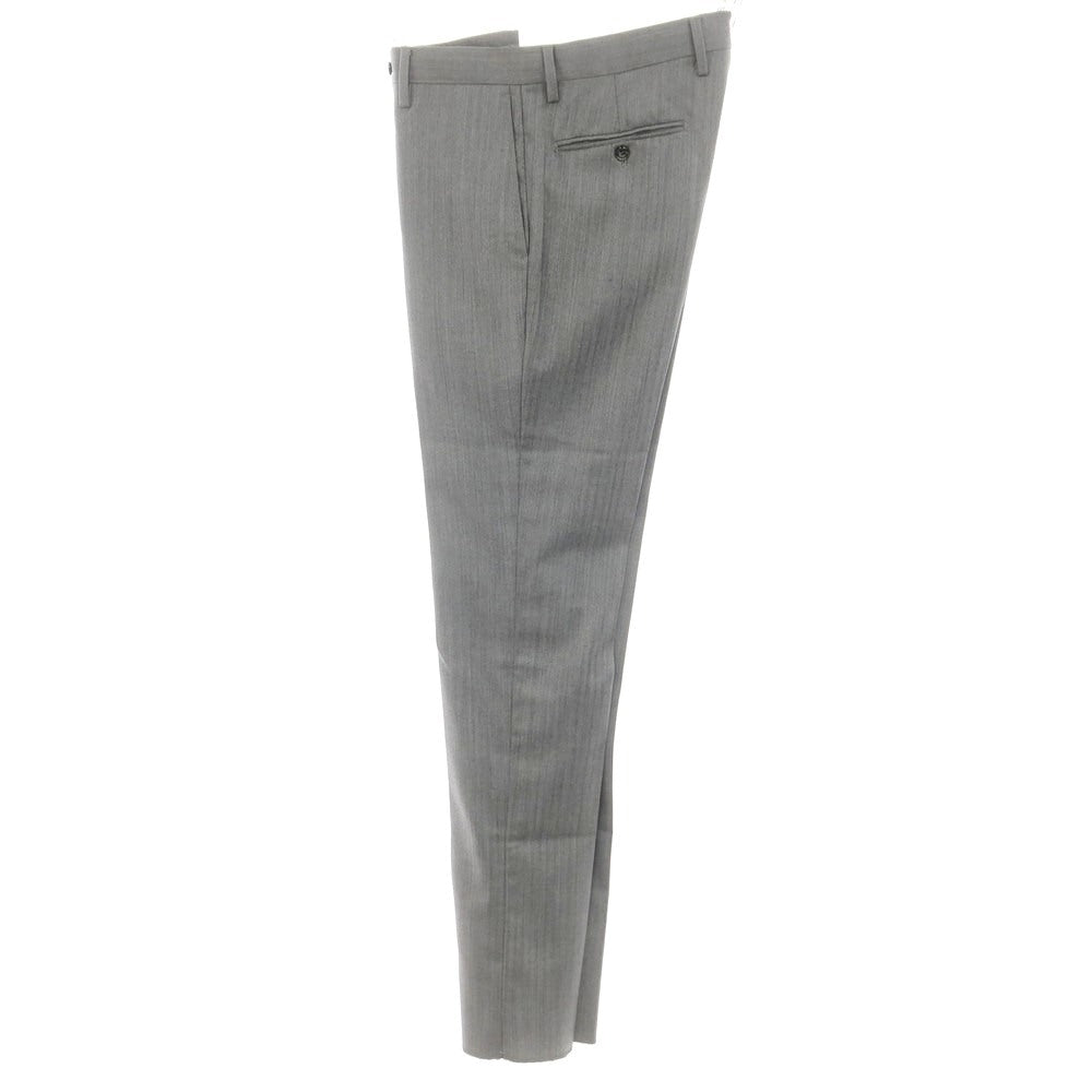 [New] BARBA Herringbone Wool 3-Button Suit, Grey [48] [Condition Rank N] [Men&