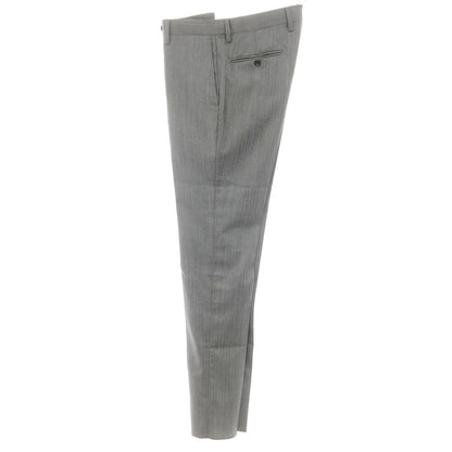 [New] BARBA Herringbone Wool 3-Button Suit, Grey [48] [Condition Rank N] [Men&