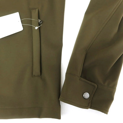 [New Outlet] BARBA Stretch Nylon Zip-up Blouson Olive [48] [Condition Rank N-] [Men&