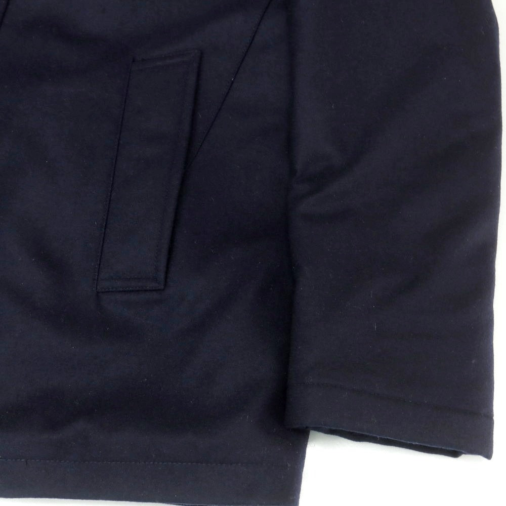 【新品】バルバ BARBA ウール 中綿ダウンコート ネイビー【 48 】【 状態ランクN 】【 メンズ 】