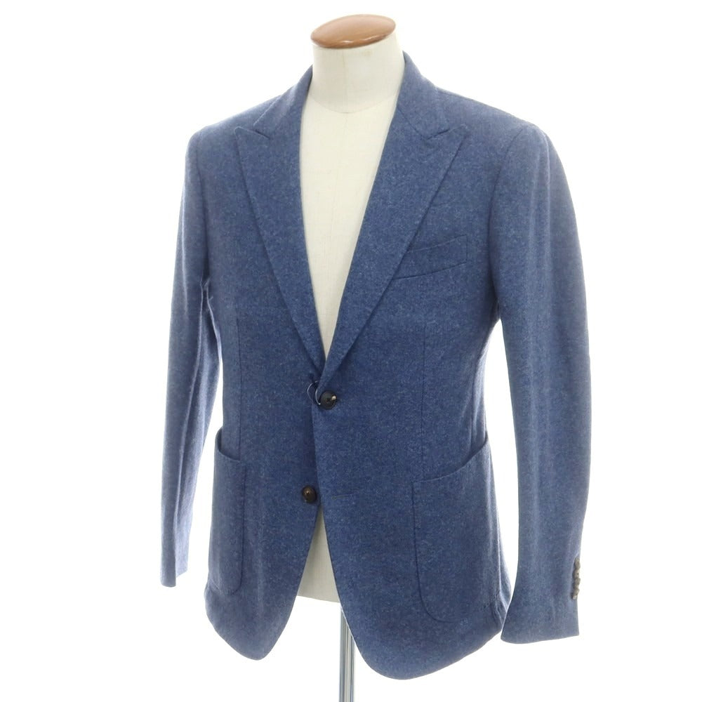 【新品】バルバ BARBA Dynamic Jacket ジャージーウール テーラードジャケット ダークブルー系【 48 】【 状態ランクN 】【 メンズ 】