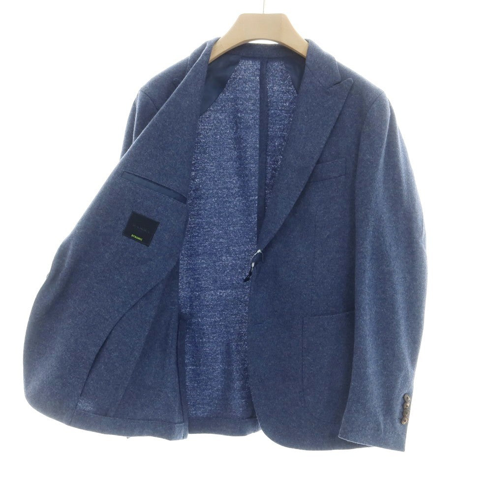 【新品】バルバ BARBA Dynamic Jacket ジャージーウール テーラードジャケット ダークブルー系【 48 】【 状態ランクN 】【 メンズ 】