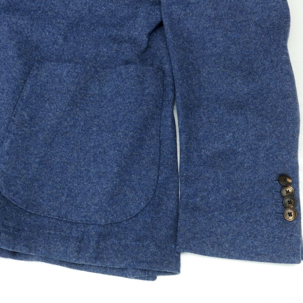 【新品】バルバ BARBA Dynamic Jacket ジャージーウール テーラードジャケット ダークブルー系【 48 】【 状態ランクN 】【 メンズ 】