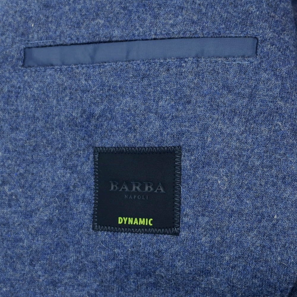 【新品】バルバ BARBA Dynamic Jacket ジャージーウール テーラードジャケット ダークブルー系【 48 】【 状態ランクN 】【 メンズ 】