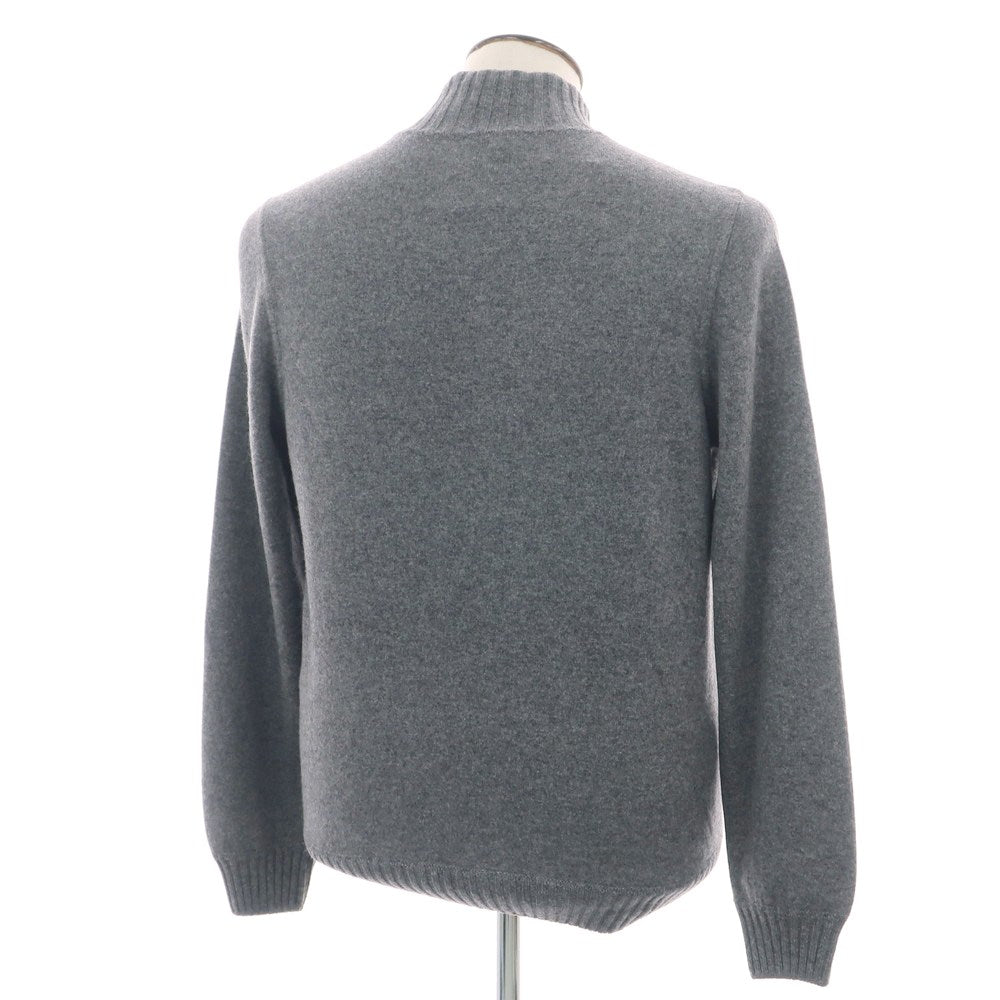 【新品】バルバ BARBA カシミヤ カーディガン グレー【 50 】【 状態ランクN 】【 メンズ 】