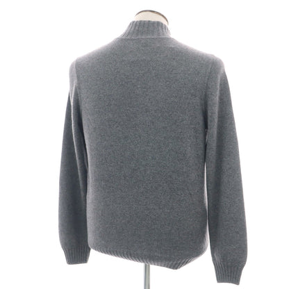 【新品】バルバ BARBA カシミヤ カーディガン グレー【 50 】【 状態ランクN 】【 メンズ 】