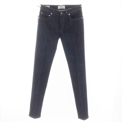 [Used] BARBA Stretch Cotton Jeans Denim Pants Dark Navy [34] [Condition Rank C] [Men&
