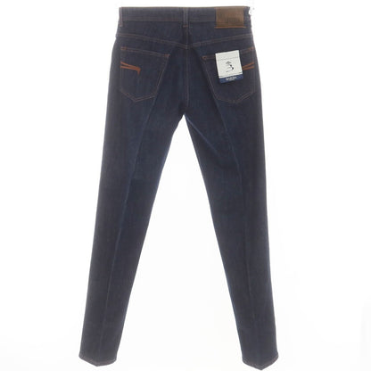 [Used] BARBA Stretch Cotton Jeans Denim Pants Dark Navy [34] [Condition Rank C] [Men&