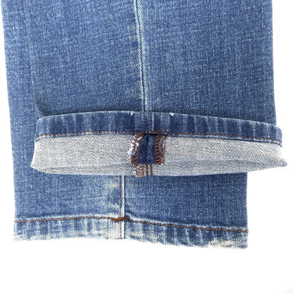 [Used] BARBA Stretch Cotton Jeans Denim Pants Blue [35 (L)] [Condition Rank C] [Men&