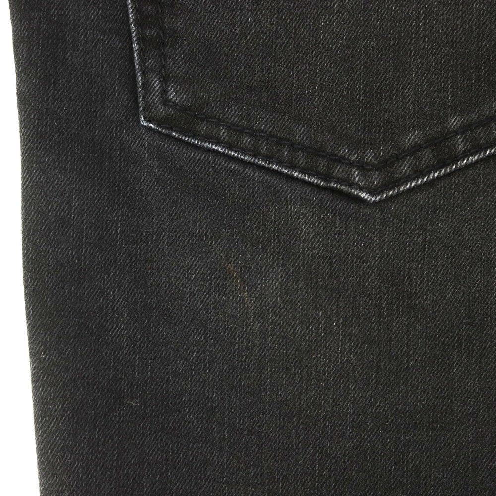 [New Outlet] BARBA Stretch Cotton Jeans Denim Pants Black [34] [Condition Rank N-] [Men&