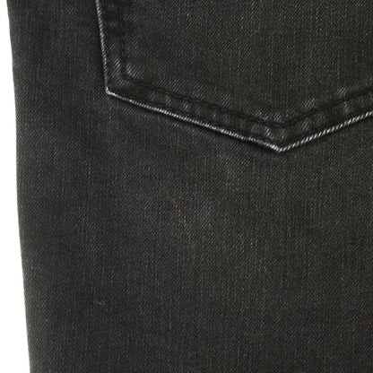 [New Outlet] BARBA Stretch Cotton Jeans Denim Pants Black [34] [Condition Rank N-] [Men&