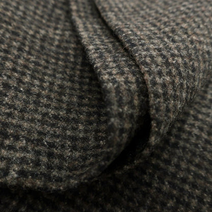 【新品】バルバ BARBA NAPOLI ウール ドレススラックスパンツ ブラウンxブラック【 48 】【 状態ランクN 】【 メンズ 】