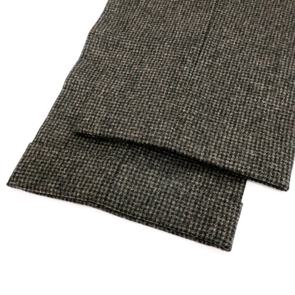 【新品】バルバ BARBA NAPOLI ウール ドレススラックスパンツ ブラウンxブラック【 48 】【 状態ランクN 】【 メンズ 】
