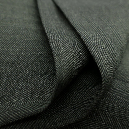 【新品】バルバ BARBA MILANO ウール ドレススラックスパンツ ダークオリーブxブラック【 48 】【 状態ランクN 】【 メンズ 】