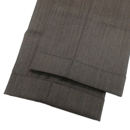 【新品】バルバ BARBA PARMA ウール ドレススラックスパンツ ダークブラウン【 48 】【 状態ランクN 】【 メンズ 】