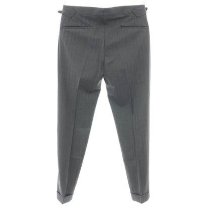 【新品】バルバ BARBA PARMA ウール ドレススラックスパンツ グレー【 48 】【 状態ランクN 】【 メンズ 】