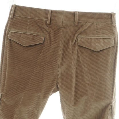 【新品】バルバ BARBA CORTINA ストレッチ コットン カーゴ コーデュロイパンツ ブラウン【 48 】【 状態ランクN 】【 メンズ 】