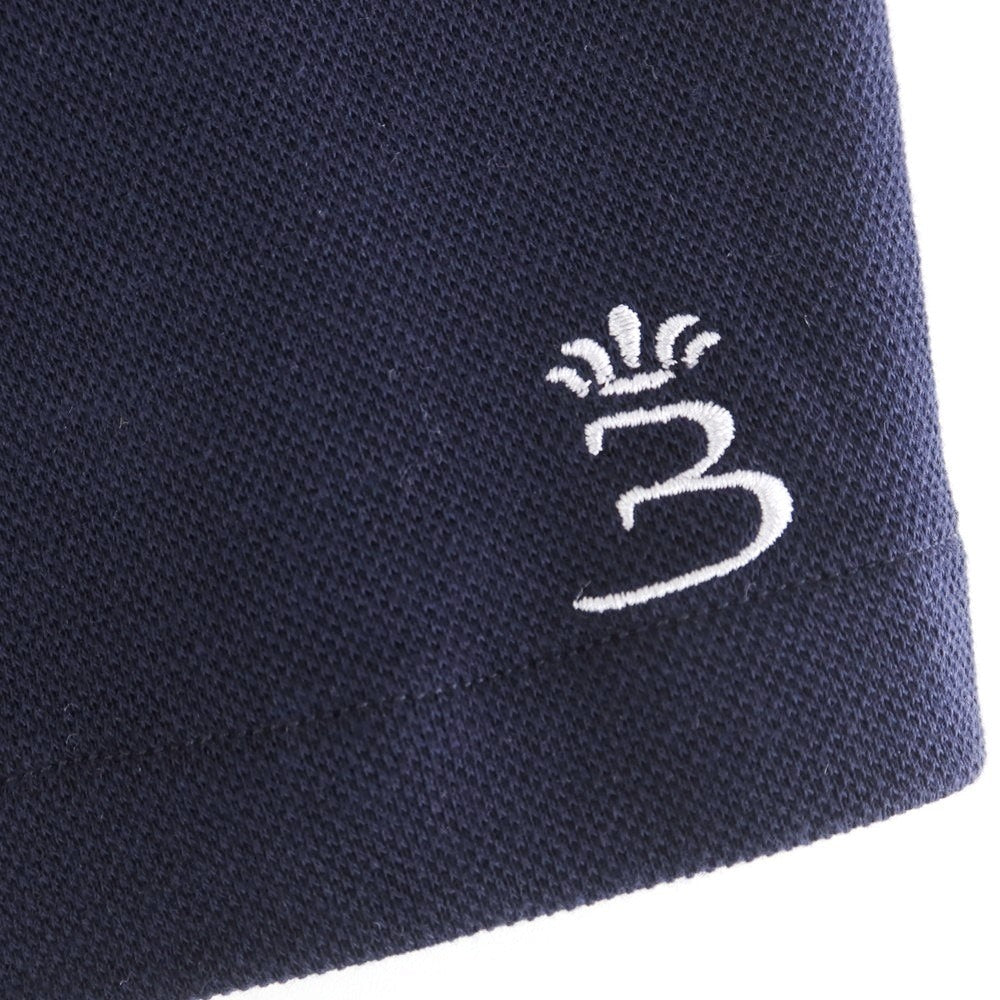 [New Outlet] BARBA Cotton Easy Shorts Navy [50] [Condition Rank N-] [Men&