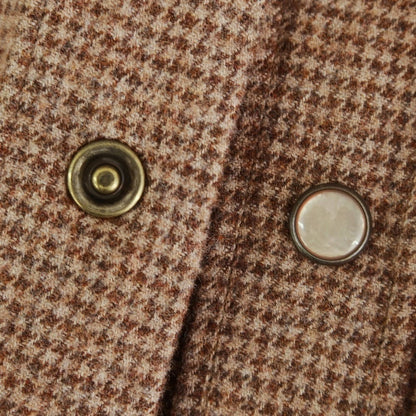 [New] BARBA DANDY LIFE Cotton Flannel Western Shirt Brown x Beige [39] [Condition Rank N] [Men&