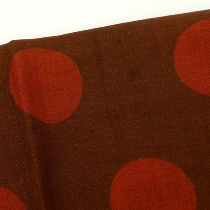 【新品アウトレット】バルバ BARBA ウール ストール ブラウンxレッド【 状態ランクN- 】【 メンズ 】