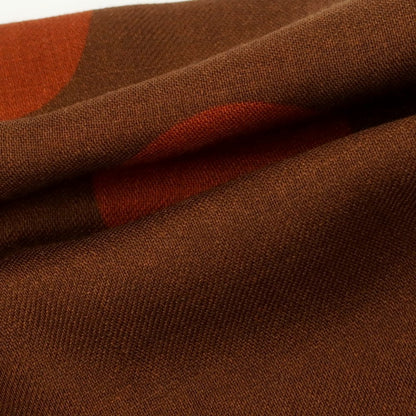 【新品アウトレット】バルバ BARBA ウール ストール ブラウンxレッド【 状態ランクN- 】【 メンズ 】