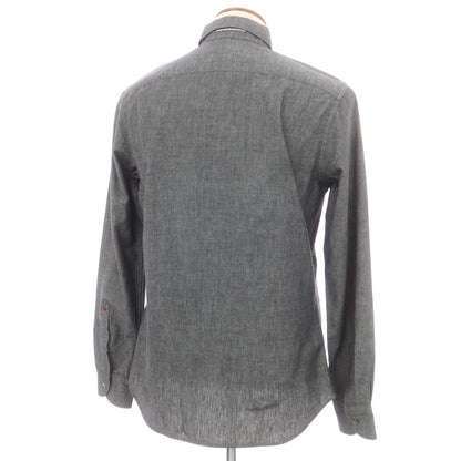 【新品】グランシャツ Glanshirt コットン カジュアルシャツ グレー【 40 】【 状態ランクN 】【 メンズ 】