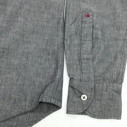 【新品】グランシャツ Glanshirt コットン カジュアルシャツ グレー【 40 】【 状態ランクN 】【 メンズ 】