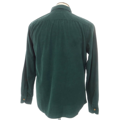 【新品】グランシャツ Glanshirt コットン コーデュロイ カジュアルシャツ グリーン【 41 】【 状態ランクN 】【 メンズ 】