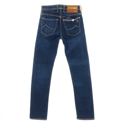 [New] JACOB COHEN BARD LTD Stretch Cotton Selvedge Jeans Denim Pants Navy [28] [Condition Rank N] [Men&
