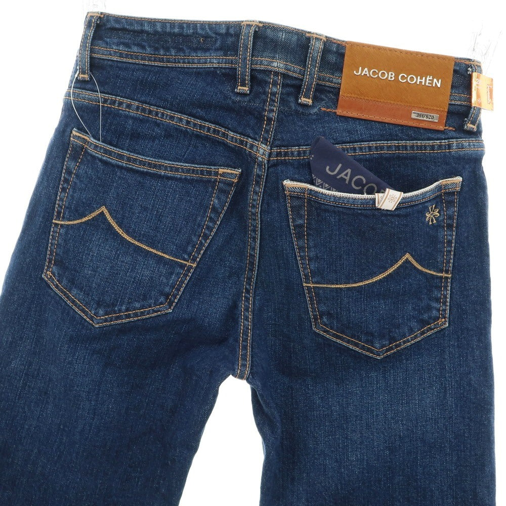 [New] JACOB COHEN BARD LTD Stretch Cotton Selvedge Jeans Denim Pants Navy [28] [Condition Rank N] [Men&