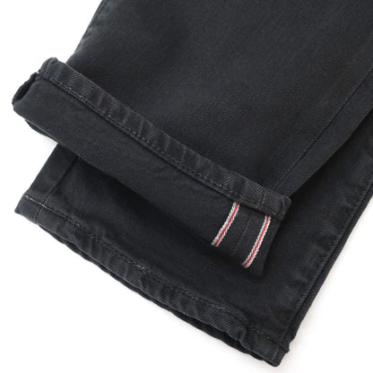 [New] JACOB COHEN BARD LTD Stretch Cotton Selvedge Jeans Denim Pants Black [28] [Condition Rank N] [Men&