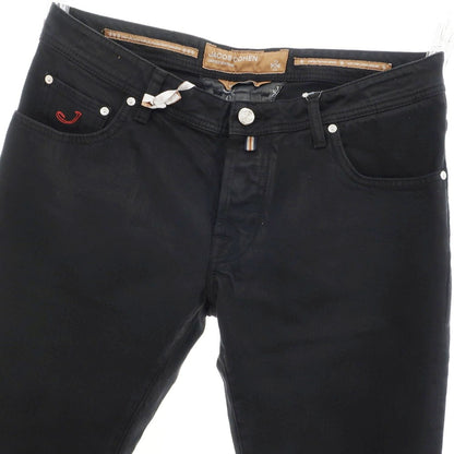 [New] JACOB COHEN NICK LTD Stretch Cotton Selvedge Jeans Denim Pants Black [36] [Condition Rank N] [Men&