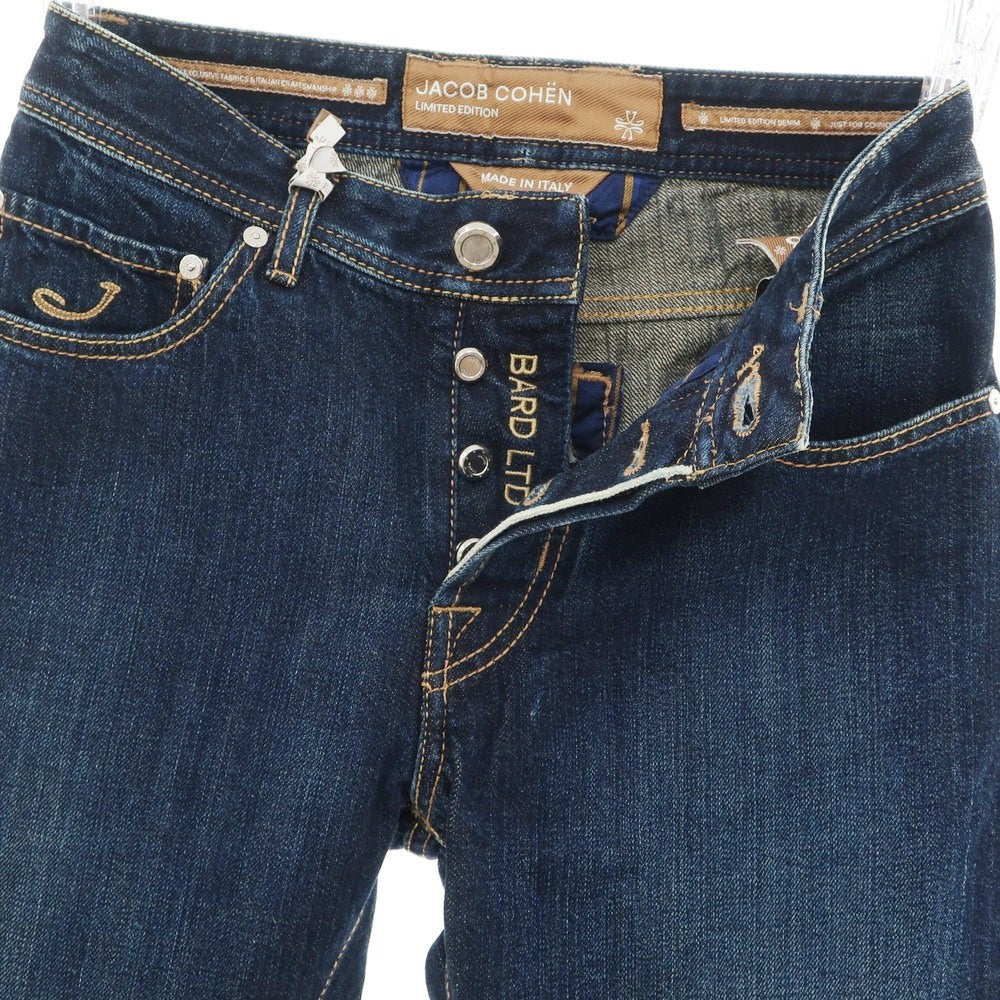[New] JACOB COHEN BARD LTD Cotton Jeans Denim Pants Navy [28] [Condition Rank N] [Men&
