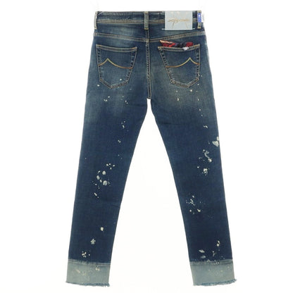 [New Outlet] JACOB COHEN SCOTT Stretch Cotton Polyester Jeans Denim Pants Dark Blue [29] [Condition Rank N-] [Men&