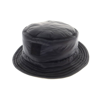 【新品】ヤコブコーエン JACOB COHEN ナイロン リバーシブル バケットハット ブラックxオリーブ【 状態ランクN 】【 メンズ 】