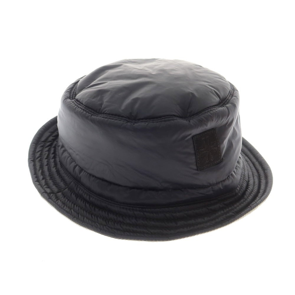 【新品】ヤコブコーエン JACOB COHEN ナイロン リバーシブル バケットハット ブラックxオリーブ【 状態ランクN 】【 メンズ 】