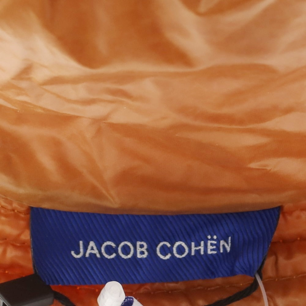 【新品】ヤコブコーエン JACOB COHEN ナイロン リバーシブル バケットハット イエローxブラウン【 状態ランクN 】【 メンズ 】