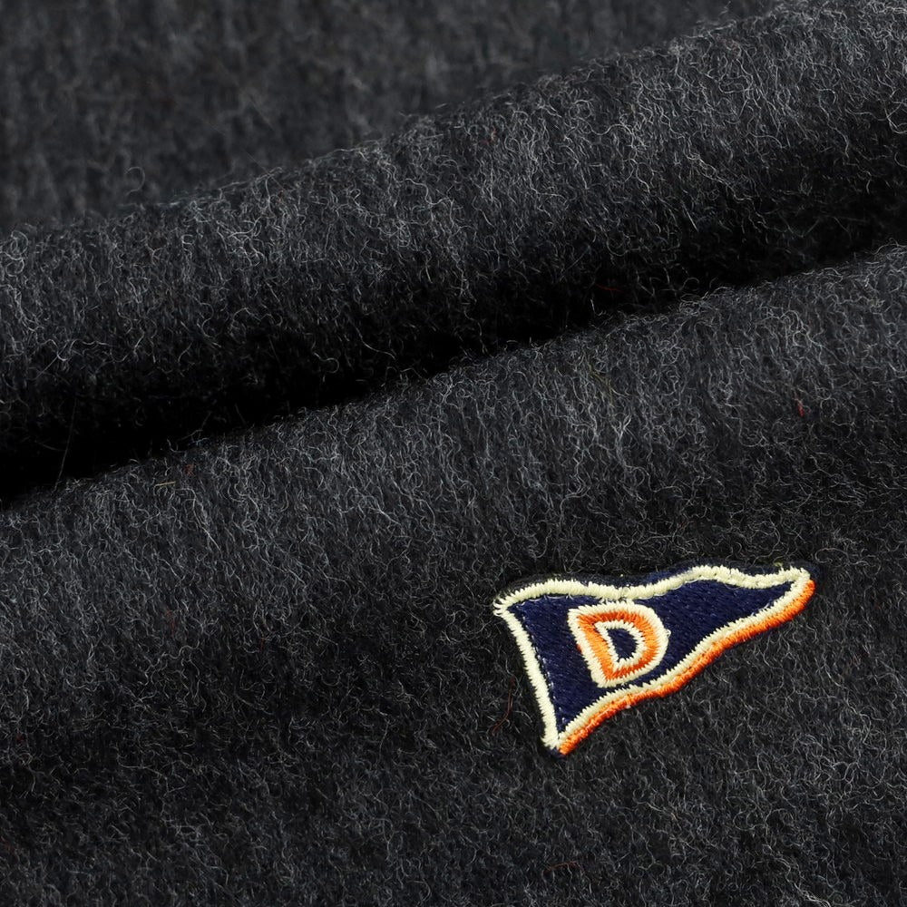 【新品】ドレイクス DRAKES ウールアンゴラ マフラー チャコールグレー【 状態ランクN 】【 メンズ 】