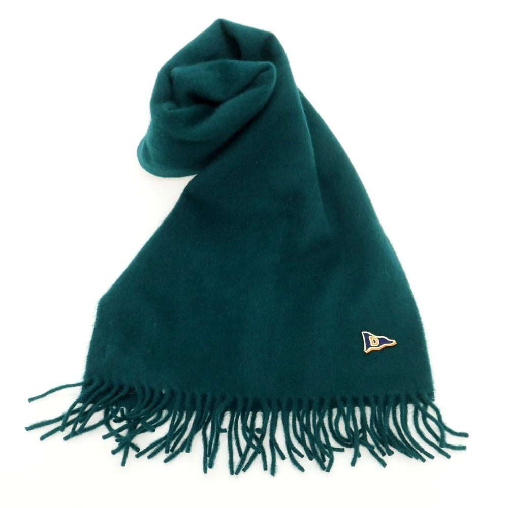 【新品】ドレイクス DRAKES ウールアンゴラ マフラー グリーン【 状態ランクN 】【 メンズ 】