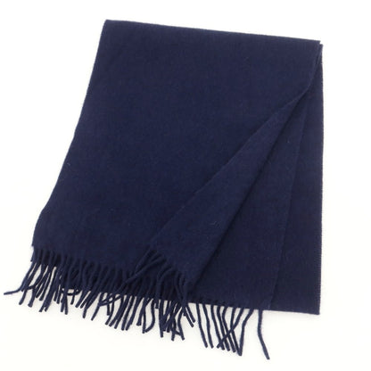 【新品】ドレイクス DRAKES ウールアンゴラ マフラー ネイビー【 状態ランクN 】【 メンズ 】