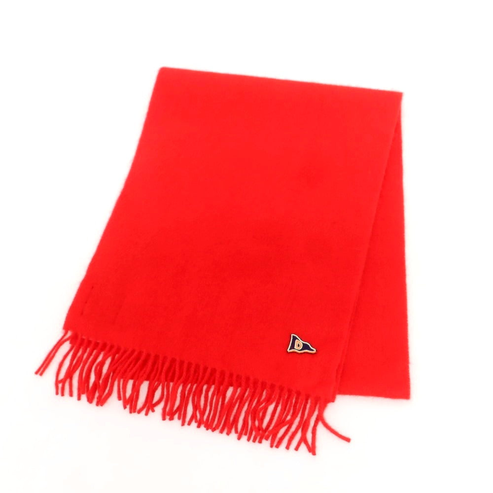 【新品】ドレイクス DRAKES ウールアンゴラ マフラー レッド【 状態ランクN 】【 メンズ 】