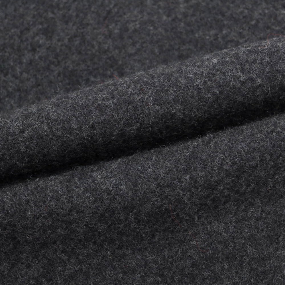 【新品】ドレイクス DRAKES ウールカシミヤ マフラー チャコールグレー【 状態ランクN 】【 メンズ 】