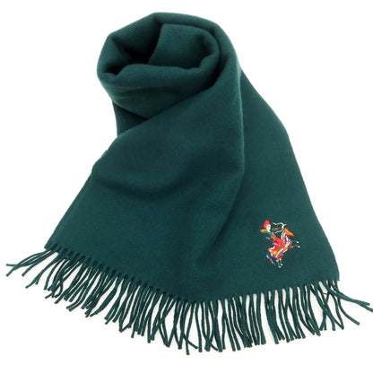 【新品】ドレイクス DRAKES ウールカシミヤ マフラー グリーン【 状態ランクN 】【 メンズ 】