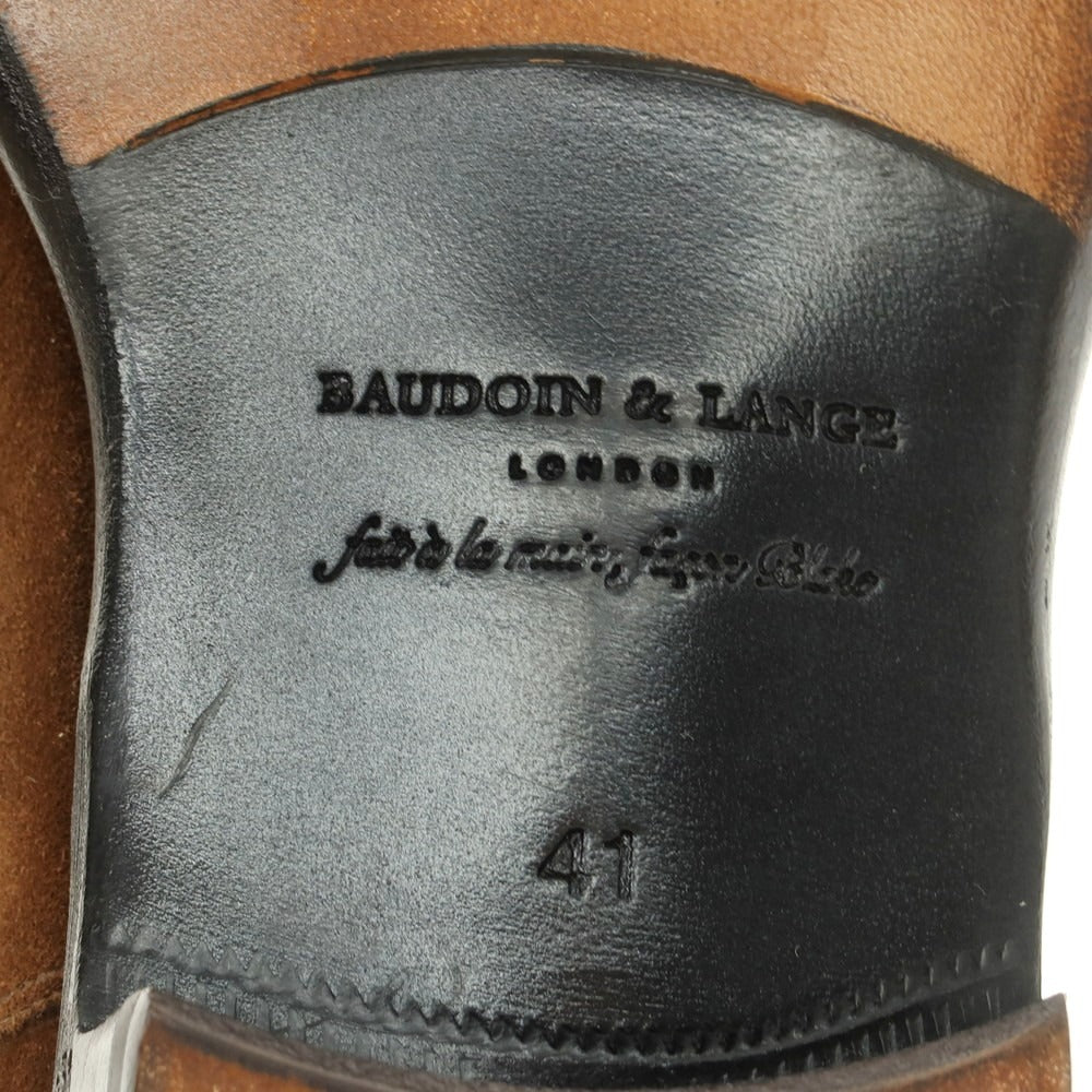 [New outlet] Baudoin &amp;amp; Lange suede side gore boots brown [41] [Condition rank N-] [Men&