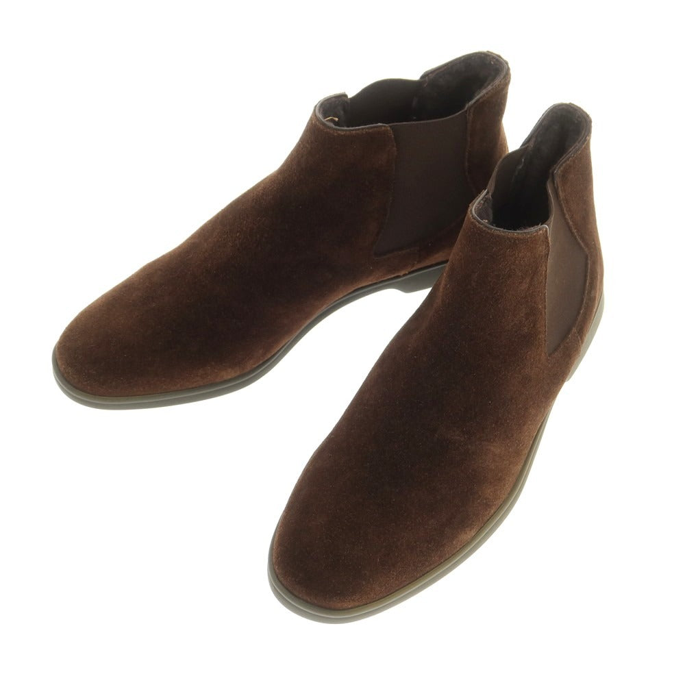[New outlet] Baudoin &amp;amp; Lange suede side gore boots, dark brown [40 (size listed on box)] [Condition rank N-] [Men&