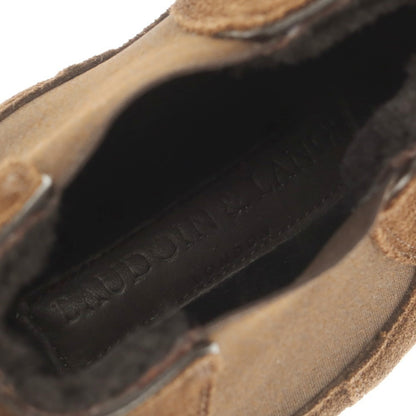 [New outlet] Baudoin &amp;amp; Lange suede side gore boots, dark brown [40 (size listed on box)] [Condition rank N-] [Men&