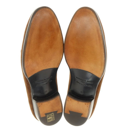 [New outlet] Baudoin &amp;amp; Lange Lamb leather suede coin loafers Belgian shoes Brown [41] [Condition rank N-] [Men&