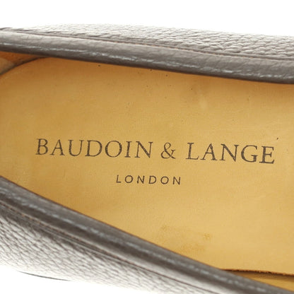 [New Outlet] Baudoin &amp;amp; Lange Deerskin Tassel Loafers Belgian Shoes Dark Brown [41] [Condition Rank N-] [Men&