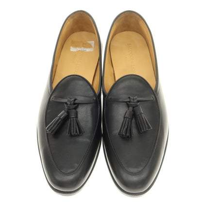 [New outlet] Baudoin &amp;amp; Lange Calfskin Tassel Loafers Belgian Shoes Black [41] [Condition Rank N-] [Men&